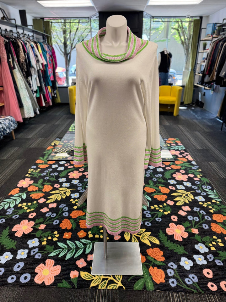KNY By Kourosh Knit Dress - Cream