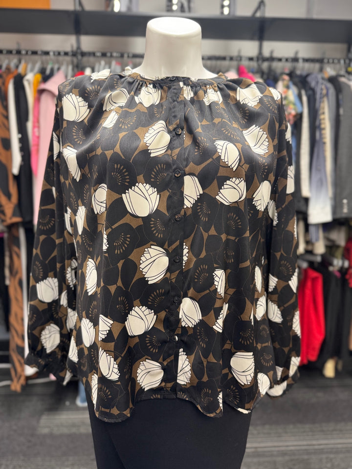 Rose + Olive Blouse LG 