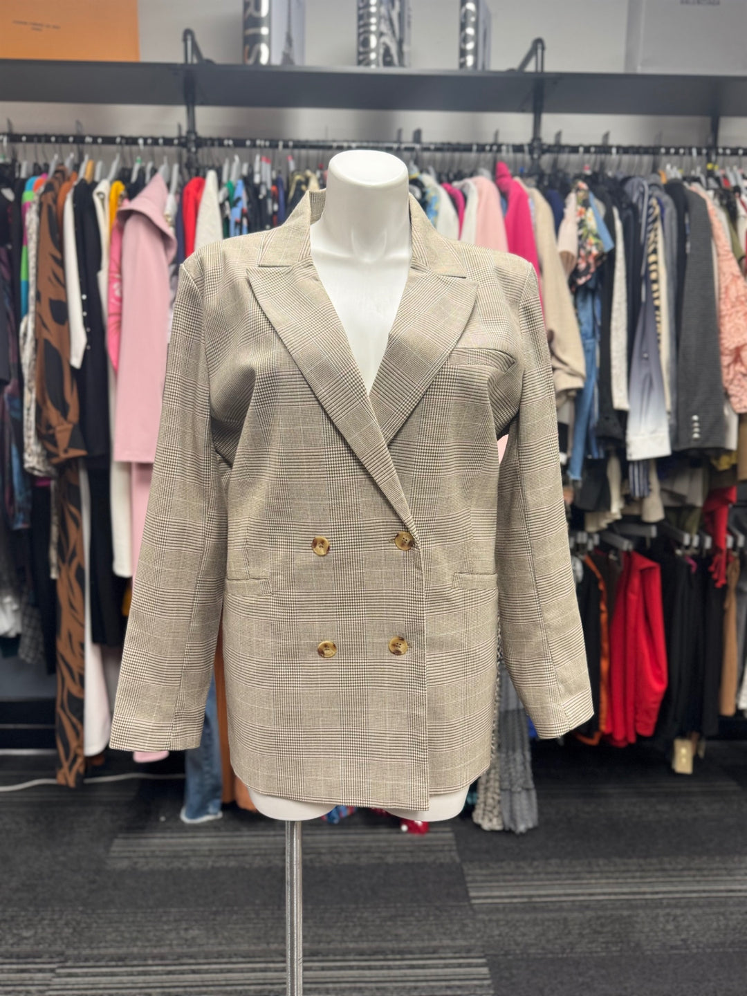 Levi’s Women's Blazer 2X Beige/Khaki 