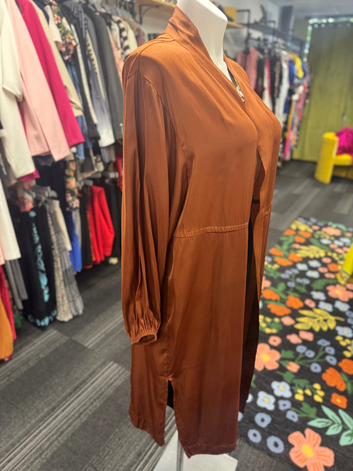 New Day Women Duster 2X Burnt Orange