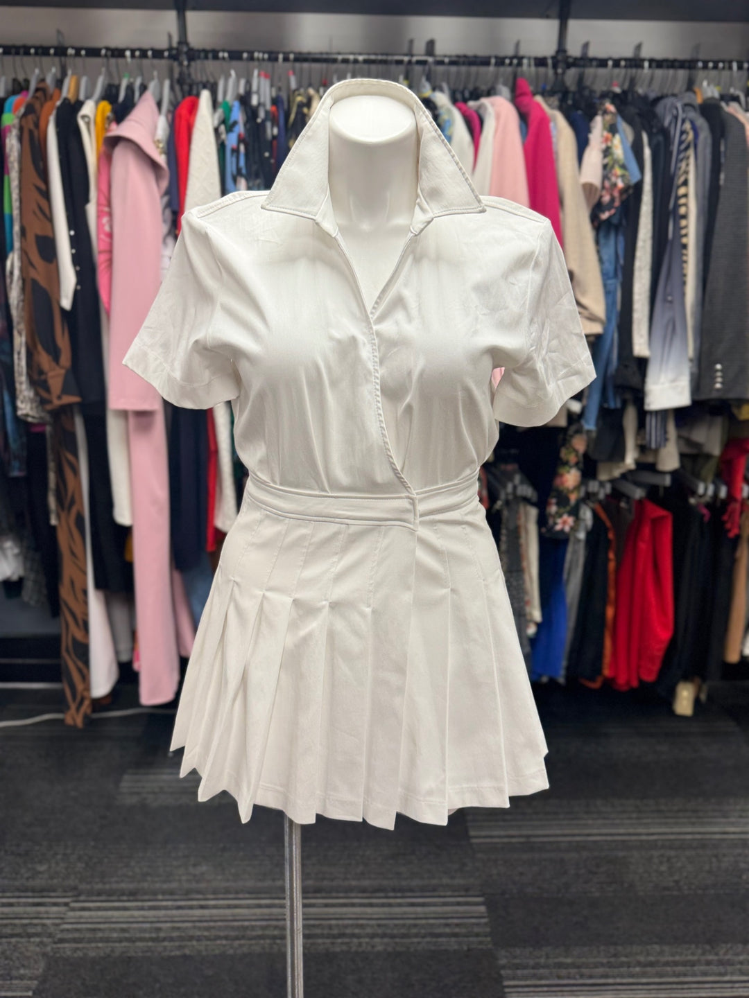 Zara Women's Dress LG White