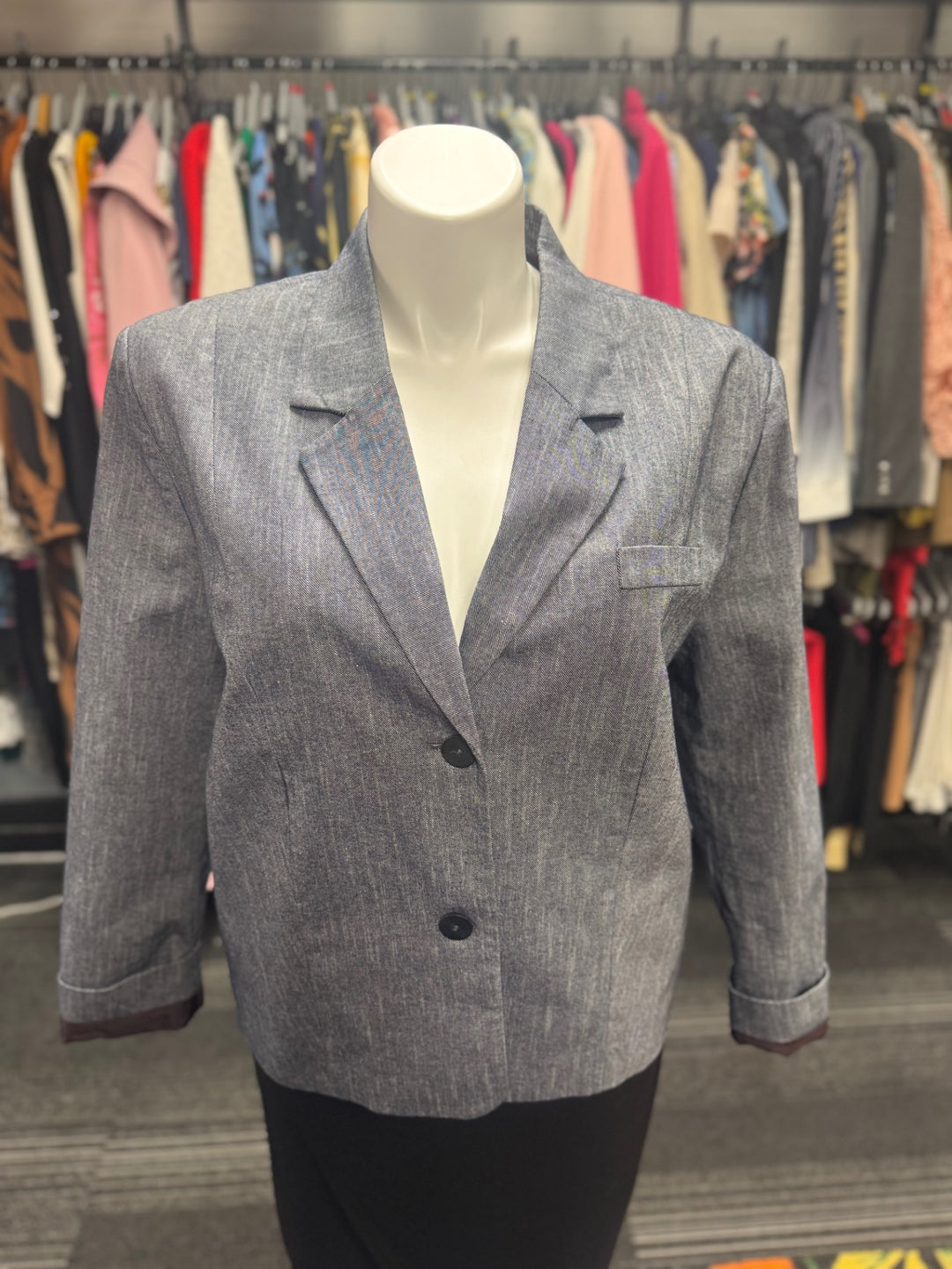 Halogen Women's Suit XL Blue