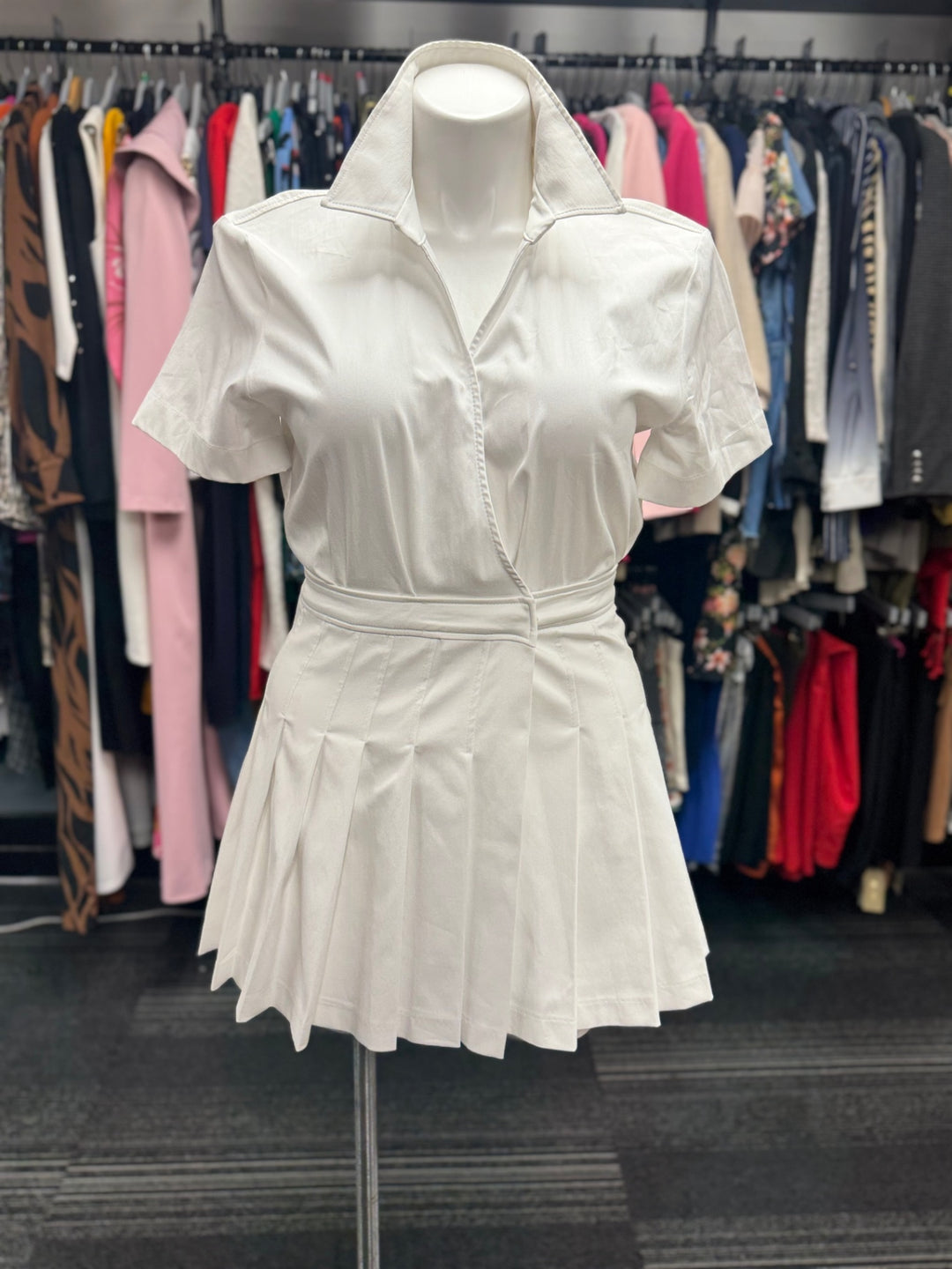 Zara Women's Dress LG White