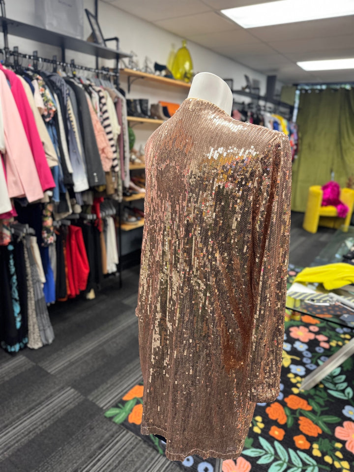 Forever 21 Cardigan 1X Rose Gold
