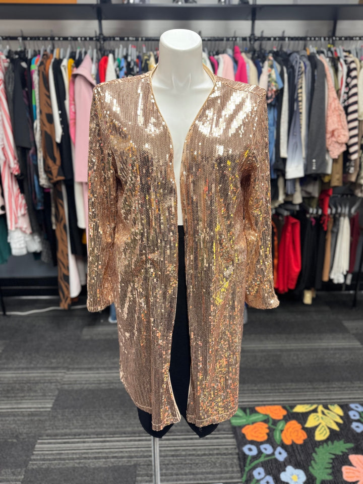 Forever 21 Cardigan 1X Rose Gold