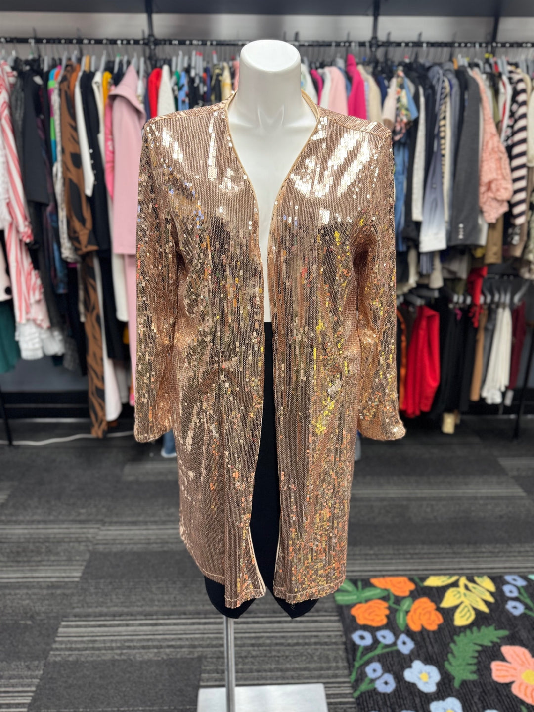 Forever 21 Cardigan 1X Rose Gold
