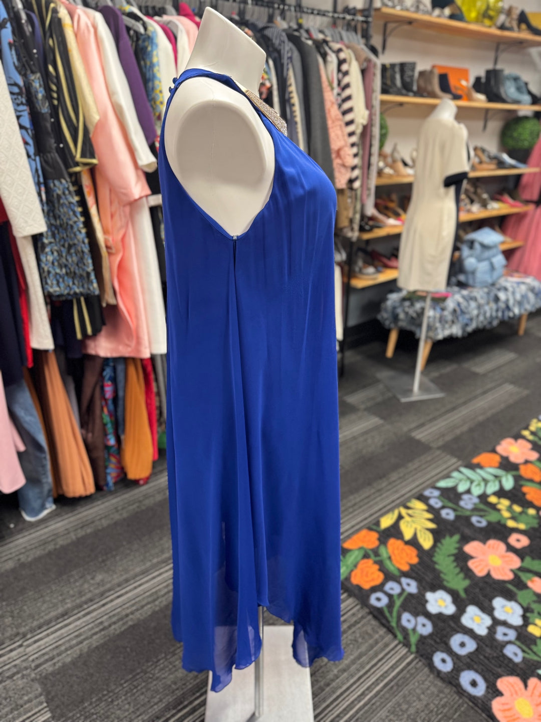 Bailey Blue Women's Dress 1X Blue