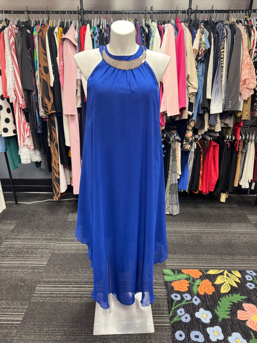 Bailey Blue Women's Dress 1X Blue
