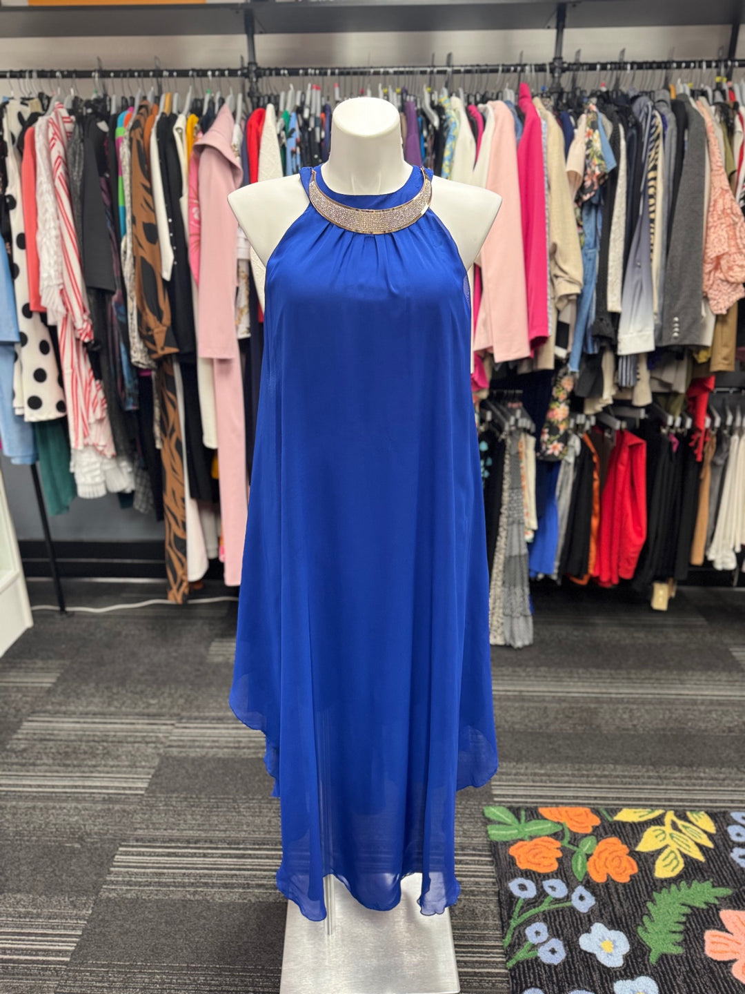 Bailey Blue Women's Dress 1X Blue