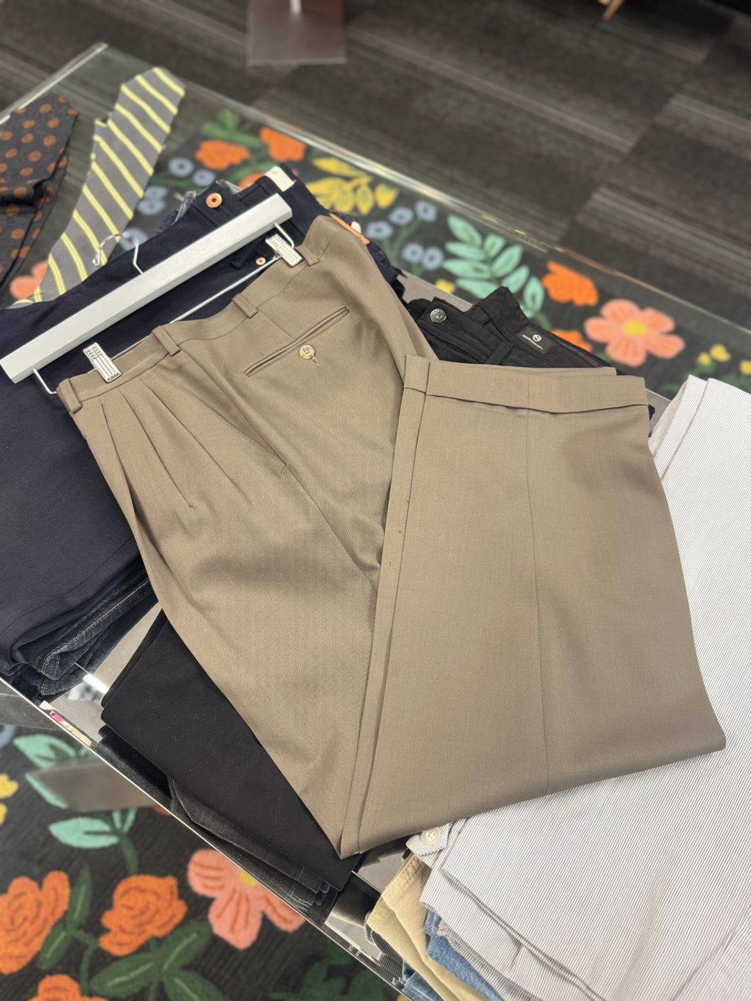 Nordstrom Men Trousers 32x30 Green