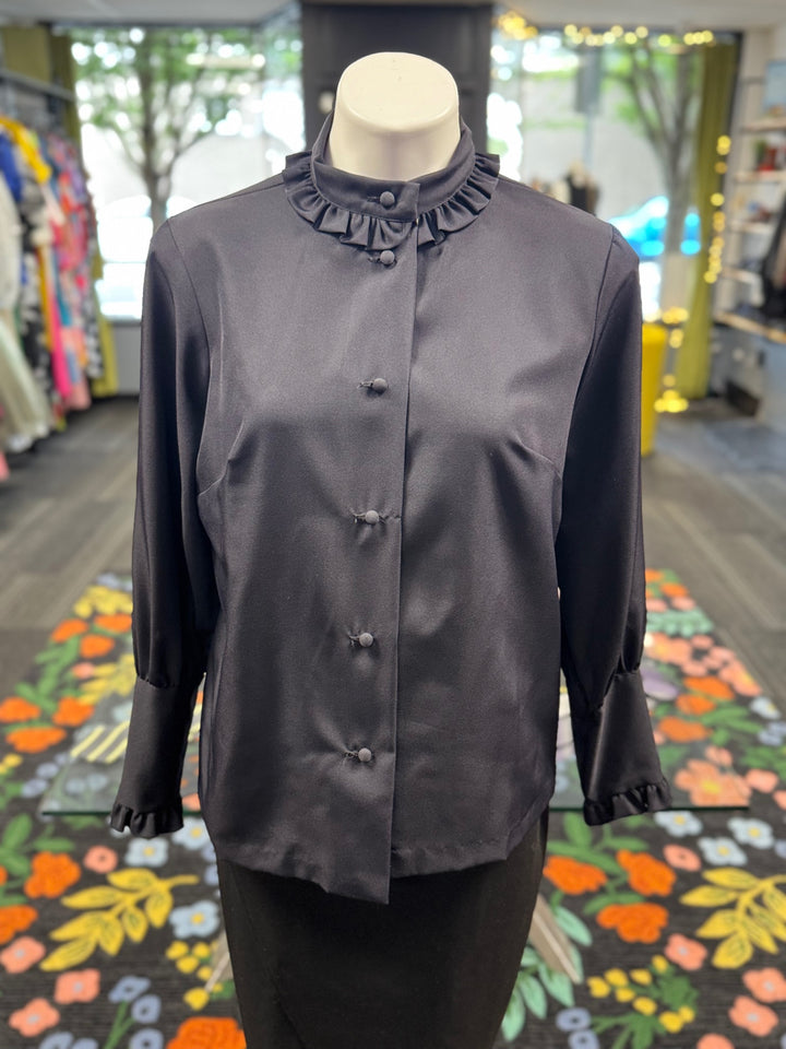 Terry Chicago Women's Shirt MED Black