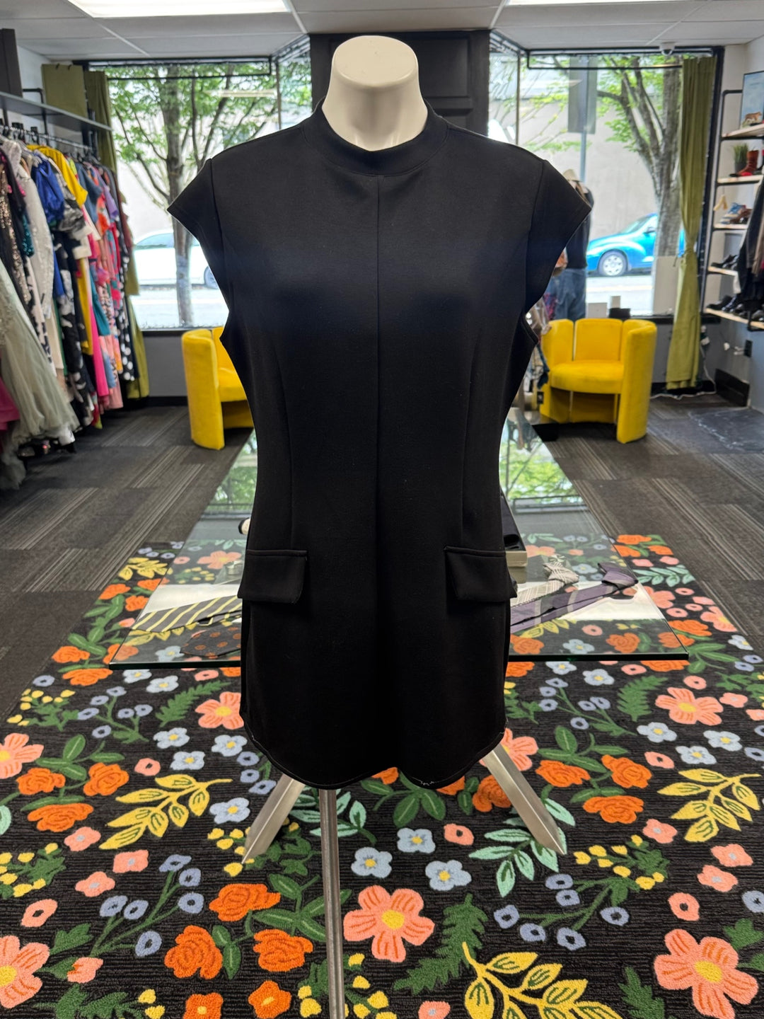 Ofeefan Women's Black Dress LG 
