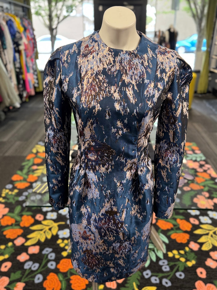 Gumbo Luxury Women's Blue Dress LG 