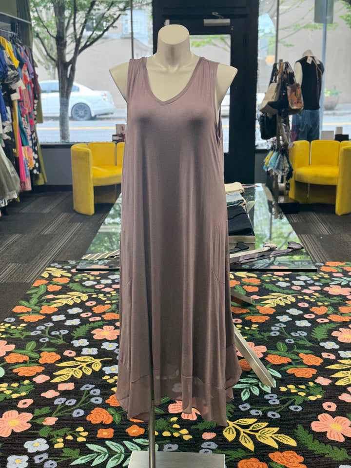 Lori Goldstein Tank Dress (2X Tan) 