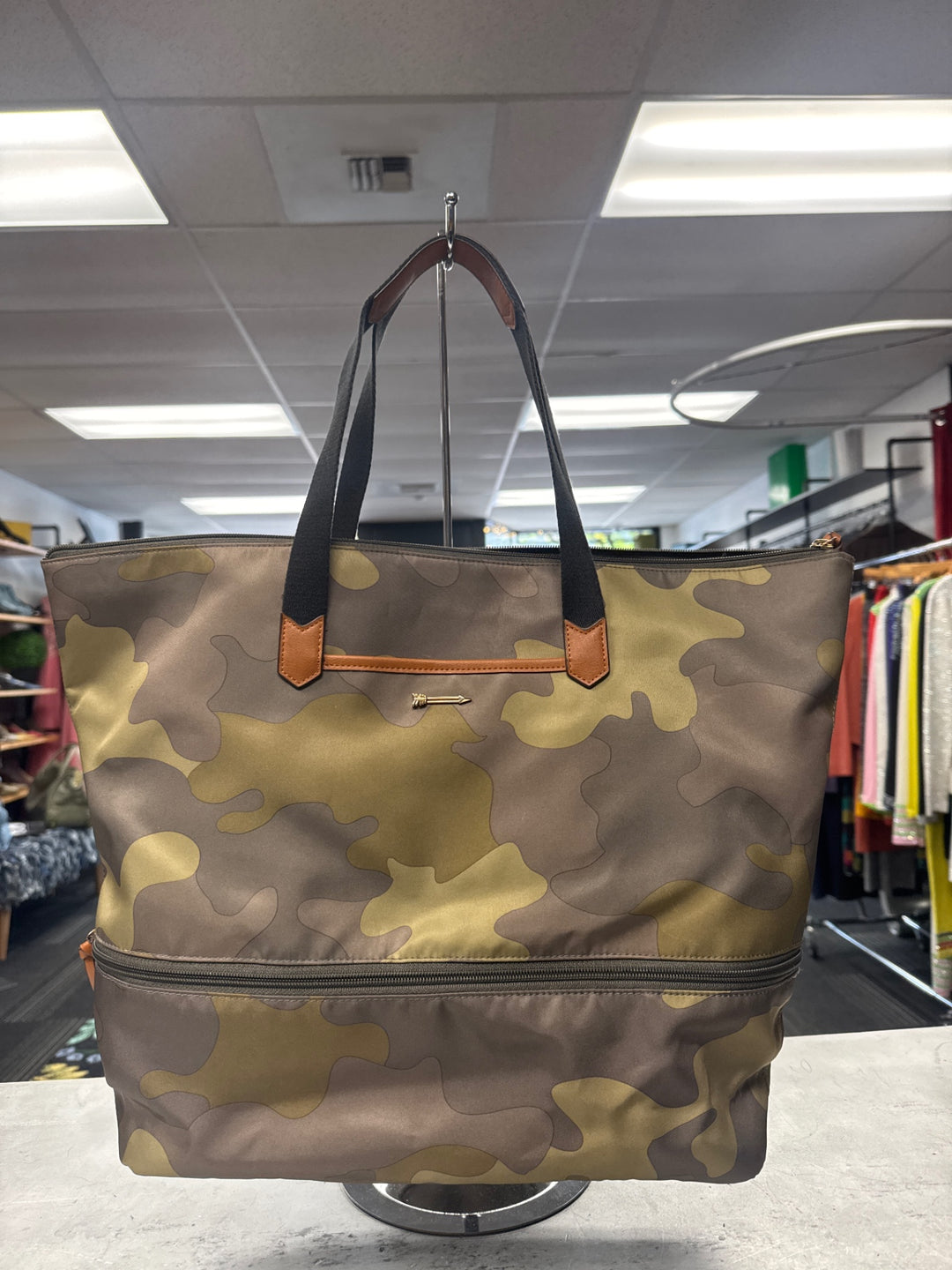 Your Adventure Awaits Women’s Camo Tote