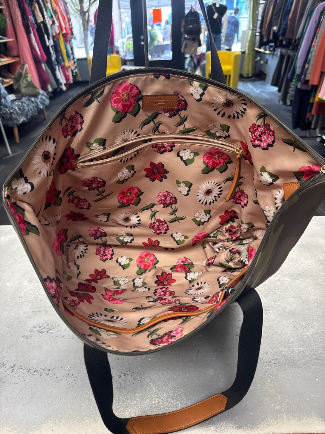 Your Adventure Awaits Women’s Camo Tote
