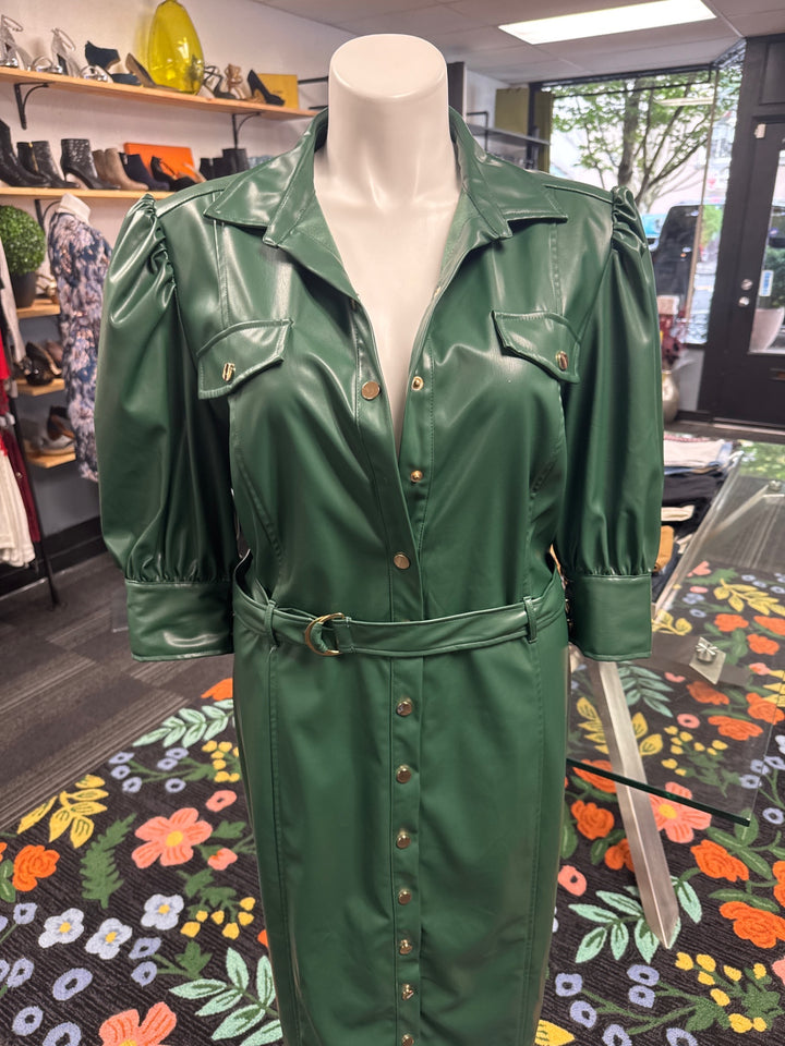 Fashion Nova Women's Dress (3X Green)