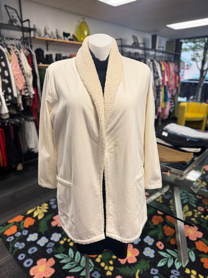 Eddie Bauer Women's Coat (XL Off-white)